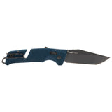 SOG Trident AT Folding Knife - Tanto - Uniform Blue