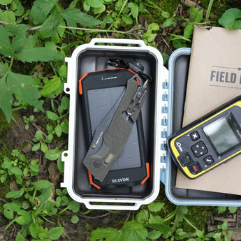 SOG Trident AT Folding Knife - Partially Serrated Blade - Olive Drab or Uniform Blue