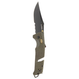 SOG Trident AT Folding Knife - Partially Serrated Blade - Olive Drab or Uniform Blue