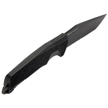 SOG Trident FX Fixed Blade Knife - Straight Edge or Partially Serrated Blade - Blackout or OD Green