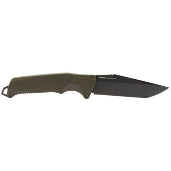 SOG Trident FX Fixed Blade Knife - Straight Edge or Partially Serrated Blade - Blackout or OD Green