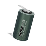 Ultralife UHR-CR34610 D-cell 3V 11.1Ah Lithium Primary (LiMnO2) Non-Rechargeable Transmitter Battery - PTC and Tab Options Available - Bulk - U10013, U10014, U10015, U10016