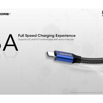Nitecore UAC20 USB-A to USB-C 3A Charging Cable