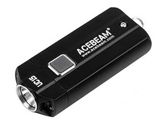 Acebeam UC15 Keylight - CREE XP-L HD LED - 1000 Lumens - Uses 2 x 10440 or 2 x AAA - Black