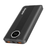 Energizer USB Quick-Charge Power Bank with Display Screen - 10,000mAh to 30,000mAh Capacity