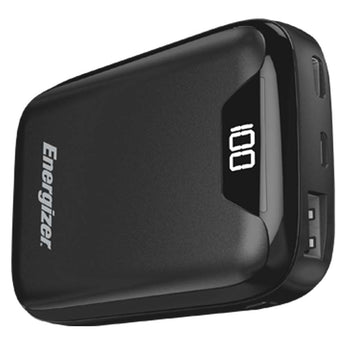 Energizer 5V 2.4A 10000mAh Power Bank Charger with LCD Screen (UE10042) - Black
