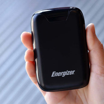 Energizer 5V 2.4A 10000mAh Power Bank Charger with LCD Screen (UE10042) - Black