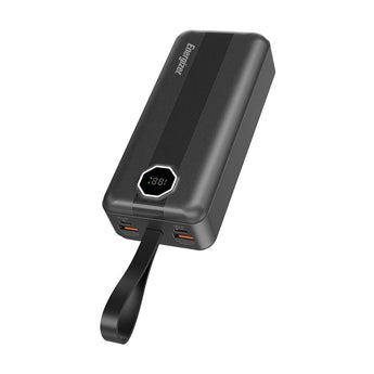 Energizer USB Quick-Charge Power Bank with Display Screen - 10,000mAh to 30,000mAh Capacity