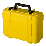 Underwater Kinetics 718 UltraCase Watertight Equipment Case - 17.8 x 12.8 x 6.8 - Yellow with Panel Ring (02513)