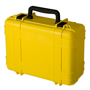 Underwater Kinetics 718 UltraCase Watertight Equipment Case - 17.8 x 12.8 x 6.8 - Yellow with Panel Ring (02513)