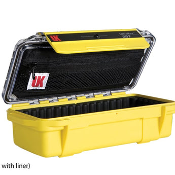 Underwater Kinetics Weatherproof 207 UltraBox - Clear View/Lid Pouch/Padded Liner/Yellow (08361)