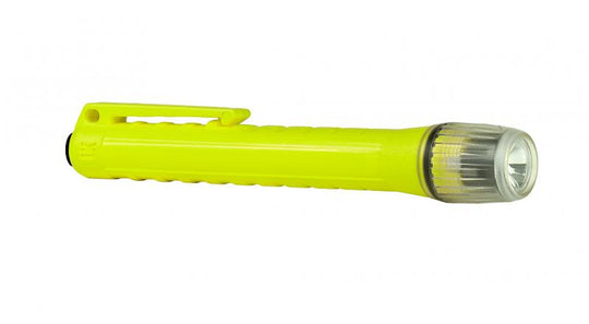 Underwater Kinetics UK2AAA Xenon 13206 Penlight S - 12 Lumens - Class I Div 2 - Uses 2 x AAAs - Safety Yellow