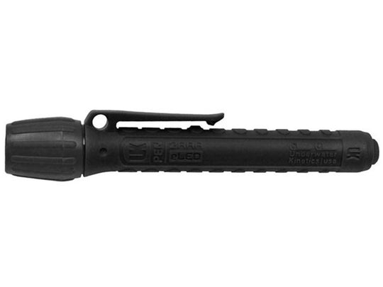Underwater Kinetics UK2AAA eLED Penlight I - 12 Lumens - Uses 2 x AAA Batteries - Black Body