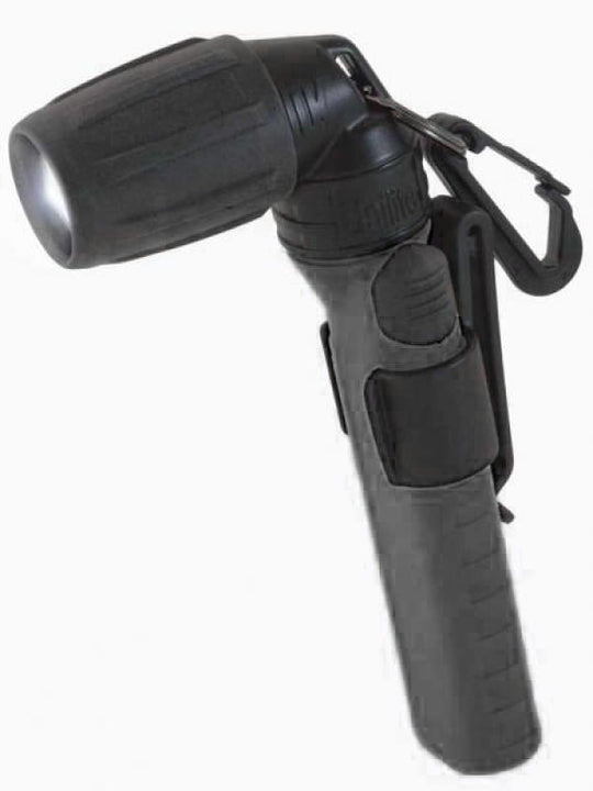 Underwater Kinetics UK4AA-AS2ZM 14502 eLED Zoom Hands-Free Work Light with Front Switch - 77 Lumens - Class I Div 2 - Uses 4 x AAs - Black