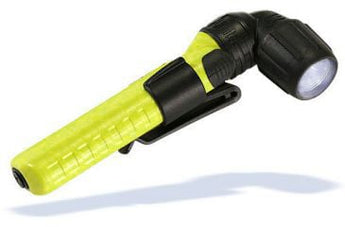 Underwater Kinetics UK4AA-AS2ZM 14506 eLED Zoom Hands-Free Work Light with Front Switch - 77 Lumens - Class I Div 2 - Uses 4 x AAs - Safety Yellow