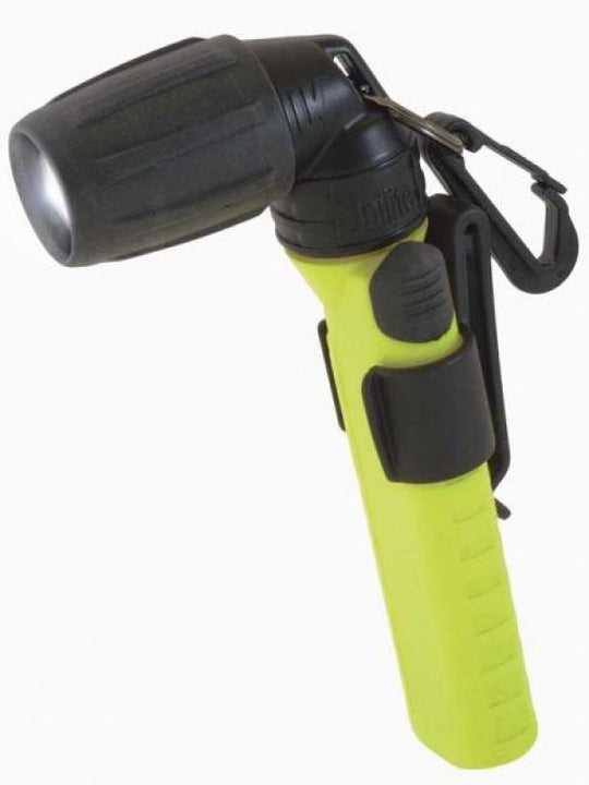 Underwater Kinetics UK4AA-AS2 Right Angle eLED Zoom (CL I - Div 2) - Front Switch - Safety Yellow (14524)