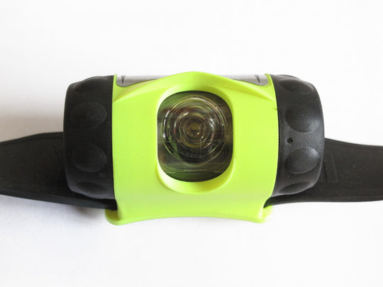 Underwater Kinetics 3AAA eLED Vizion I 17007 Headlamp with Rubber Strap - 65 Lumens - Class I Div 1 - Uses 3 x AAAs - Safety Yellow