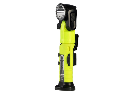 Underwater Kinetics 3AA Lighthouse Intrinsically Safe LED Flashlight - 228 Lumens - Single or Dual Beam - With or Without Magnet - Uses 3 x AA - Safety Yellow