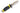 Underwater Kinetics 30051 Blue Tang HYDRALLOY Knife- 5in Double Edge Blade - Blunt Tip - Yellow - Sheath Included