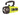 Underwater Kinetics Light Cannon eLED Dive Light - 1100 Lumens - Uses 8 x C - Yellow or Black