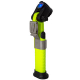 Underwater Kinetics 4AA Lighthouse LED Flashlight - 130 Lumens - Dual Beam - Rear Blue - Uses 4 x AA - Safety Yellow