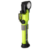 Underwater Kinetics 4AA Lighthouse LED Flashlight - 130 Lumens - Dual Beam - Rear Green - Uses 4 x AA - Safety Yellow