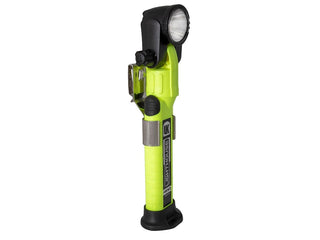 Underwater Kinetics 4AA Lighthouse LED Flashlight - 130 Lumens - Dual Beam - Rear Green - Uses 4 x AA - Safety Yellow