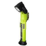 Underwater Kinetics 4AA Lighthouse LED Flashlight - 130 Lumens - Dual Beam - Rear Green - Uses 4 x AA - Safety Yellow