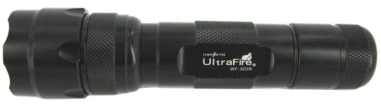 UltraFire WF-502B LED Flashlight 6V - 7.4V with Pocket Clip