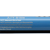 UltraFire BRC 18650 2600mAh 3.7V Protected Lithium Ion (Li-ion) Button Top Battery - Boxed