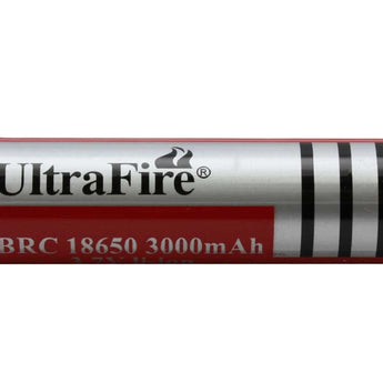 UltraFire FLB 18650 3000mAh 3.7V High-Capacity Protected Lithium Ion (Li-ion) Button Top Battery - Priced Per Cell
