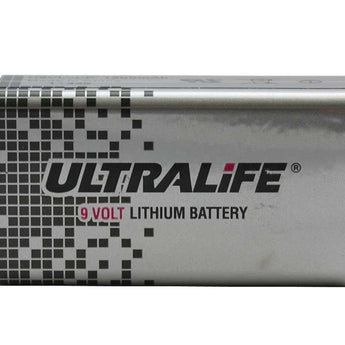 UltraLife U9VL-J-P-10CP 9V 1200mAh Lithium Primary (LiMnO2) Batteries - Snap Connectors - 10-Battery Contractor Pack