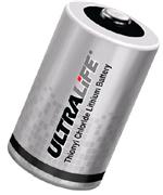 Ultralife ER14250 1/2 AA 3.6V  Lithium Thionyl Chloride Battery - Bobbin Wound