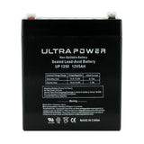 UltraPower UP1250F1 5Ah 12V Rechargeable Sealed Lead Acid (SLA) Battery - F1 Terminal