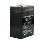 UltraPower UP645F1 4.5Ah 6V Rechargeable Sealed Lead Acid (SLA) Battery - F1 Terminal