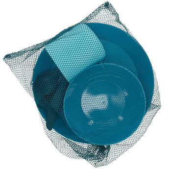 Ultimate Survival Technologies PackWare Dish Set - Includes Plate, Bowl, Cup, Fork, Knife and Spoon for Camping - Orange