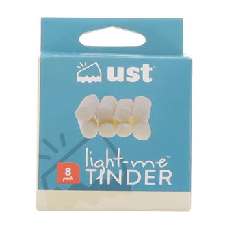 Ultimate Survival Technologies Light-Me Tinder / Fire Starting Fibers - 8-Count Retail Card