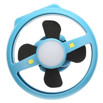 Ultimate Survival Technologies Brila USB Rechargeable Fan and Light 2.0 - Uses Built-In Battery Pack