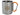 Ultimate Survival Technologies KLIPP Biner Mug 1.0 - Stainless Steel - 3.5 x 4.75-inch Camping Cup with 8cm Carabiner Handle (20-02059-02)