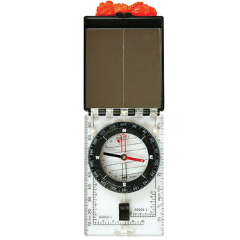 Ultimate Survival Technologies Folding Map Compass Sighting Mirror and Slope Indicator