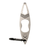 Ultimate Survival Technologies Tool A Long Micro Kayak Multi-Tool - Stainless Steel - 3 Total Tools - TSA-Compliant (20-02755)