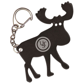 Ultimate Survival Technologies Moose Bottle Opener Keychain - Black (20-12100)