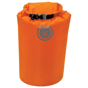 Ultimate Survival Technologies Safe and Dry Bag - 15 Liter Water-Resistant Nylon Storage Pack - Orange (1156900)