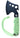 Ultimate Survival Technologies Para Hatchet  with Paracord Grip - 8 Feet of Heavy Duty Cord - Nylon Sheath - Glo (20-890A369-15)