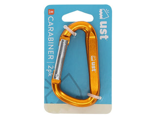 Ultimate Survival Technologies Carabiner - 8cm - 2pk Assorted