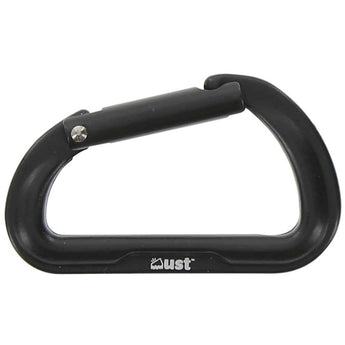 Ultimate Survival Technologies Aluminum Carabiner - Black