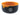 Ultimate Survival Technologies Double Up Bowl - 4.6-inch Aluminum Camping Dish with Removable Silicone Lining  - Orange (20-CKT0045-08)