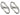 Ultimate Survival Technologies Dual Carabiner 0.5 - Double-Gated S-Shaped Clips - Set of 2 - Silver (20-12070)