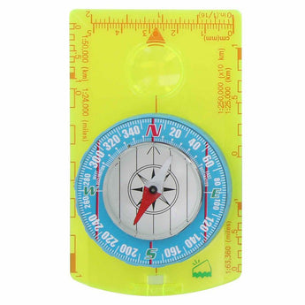 Ultimate Survival Technologies Hi Vis Deluxe Map Compass