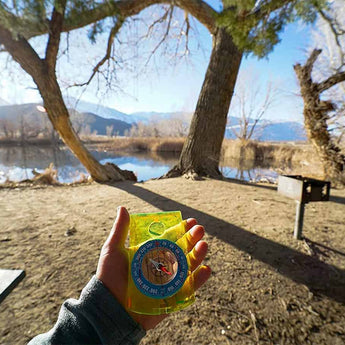 Ultimate Survival Technologies Hi Vis Deluxe Map Compass